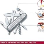 Victorinox Climber Silvertech 91 Mm Silver Translucent Swiss Army knife 1.3703.T7