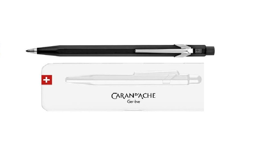 Caran D'Ache 3 MM Mechanical_Fixpencil Black With Box {WP24318}.