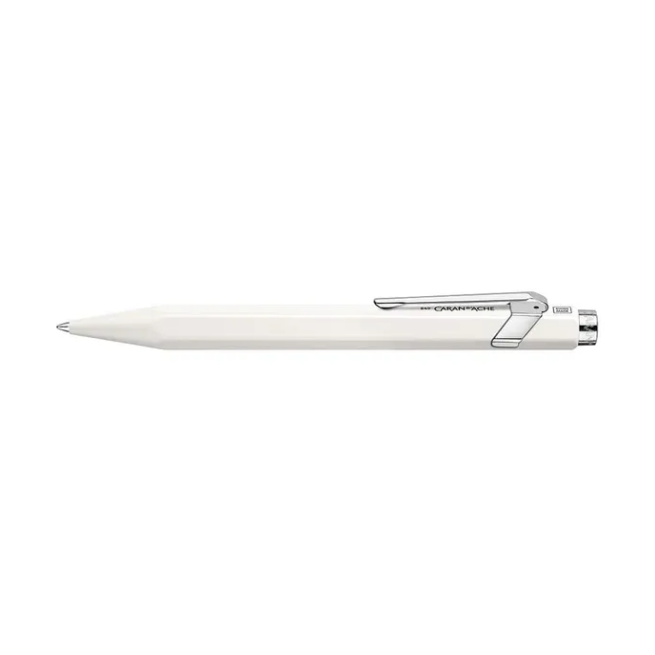Caran D'Ache 849 Classic Line Rollerball Pen_White {WP33525}