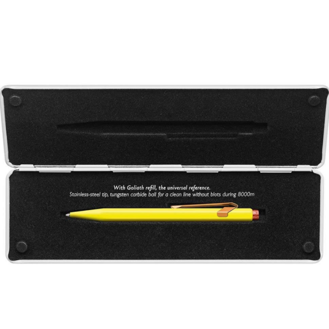Caran D'Ache 849 Claim Your Style Ball Pen_Canary Yellow {Limited Edition}.